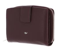 Golden Head Leder Geldbörse Madrid RFID Protect Kombischeintasche mit Riegel Amarone