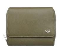 Golden Head Madrid RFID Protect Zipped Billfold Coin Wallet Olive