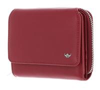 Golden Head Madrid RFID Protect Zipped Billfold Coin Wallet Red
