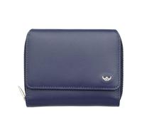 Golden Head Madrid RFID Protect Zipped Billfold Coin Wallet Blue