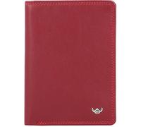 Golden Head Polo Ausweisetui RFID Leder 9 cm rot