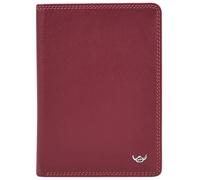 Golden Head Polo Ausweisetui RFID Leder 9 cm rot