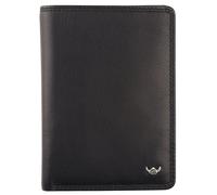 Golden Head Polo Ausweisetui RFID Leder 9 cm schwarz