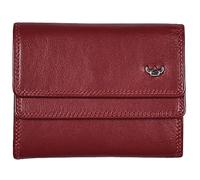 Golden Head Leder Geldbörse Polo RFID Protect Überschlagbörse 1176 Rot dunkelrot
