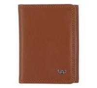 Golden Head Polo Geldbörse RFID Schutz Leder 10 cm braun