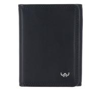 Golden Head Polo Geldbörse RFID Schutz Leder 10 cm schwarz