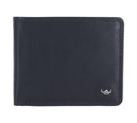 Golden Head Polo Geldbörse RFID Schutz Leder 11 cm blau