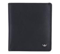 Golden Head Polo Geldbörse RFID Schutz Leder 11 cm schwarz