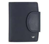 Golden Head Herrengeldbörse Polo 1439 RFID-Schutz Leder Marineblau