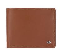 Golden Head Polo RFID Protect Scheintasche mit RV 1364 Cognac