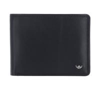 Golden Head Polo Geldbörse RFID Schutz Leder 12.5 cm schwarz