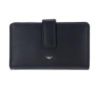 Golden Head Polo Geldbörse RFID Schutz Leder 15.5 cm schwarz