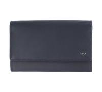 Golden Head Polo Geldbörse RFID Schutz Leder 17 cm blau