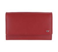 Golden Head Polo Geldbörse RFID Schutz Leder 17 cm rot
