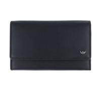 Golden Head Polo Geldbörse RFID Schutz Leder 17 cm schwarz