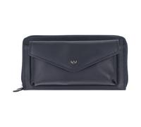 Golden Head Polo Geldbörse RFID Schutz Leder 19.5 cm blau
