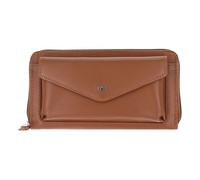 Golden Head Polo Geldbörse RFID Schutz Leder 19.5 cm braun
