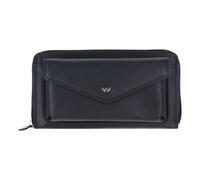 Golden Head Polo Geldbörse RFID Schutz Leder 19.5 cm schwarz
