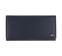 Golden Head Leder Geldbörse Polo RFID Protect Damenbörse 2802 Marineblau dunkelblau