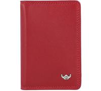 Golden Head Polo Kreditkartenetui RFID Leder 7 cm rot
