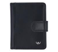 Golden Head Polo Kreditkartenetui RFID Schutz Leder 8 cm schwarz