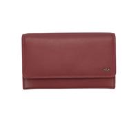 Golden Head Polo RFID Protect French Coin Purse Wallet Red