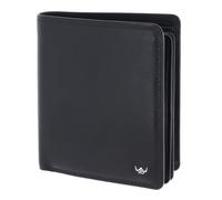 Golden Head Polo Geldbörse RFID Schutz Leder 13 cm schwarz