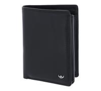 Golden Head Polo RFID Protect Geldbörse Leder 9 cm schwarz