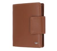 Golden Head Polo RFID Protect Kombischeintasche mit Riegel 2300 Cognac