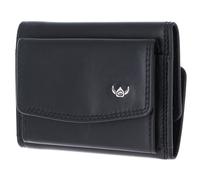 Golden Head Geldbörse Polo RFID Leder 9,5 cm Schwarz (131451-8)