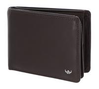 Golden Head Polo RFID Protect Scheintasche mit Geheimfach 1159 Dunkelbraun