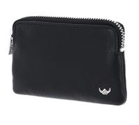 Golden Head Capri Zipped Key Case Black