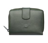 Golden Head Valencia Geldbörse RFID Schutz Leder 12 cm fango (143858-4) gruen