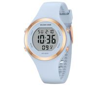 GOLDEN Hour Digital Damen Uhr 5ATM wasserdichte Sport Chronograph mit Silikonarmband - Sportlich Elegant mit Datum, Leuchtend Leicht Ablesbares Zifferblatt