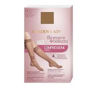 GOLDEN LADY COMPANY SpA Unisex CALZEGAMG115DO4 GOLDEN LADY Kniestrümpfe Wellness & Beauty 140 Den Dore 'Xl G115 Damenstrümpfe, CALZEGAMG115DO4, CALZEGAMG115DO4
