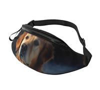 Golden Retriever Bauchtasche für Herren und Damen, leicht, verstellbar, modische Hüfttasche für Reisen, Wandern, Laufen