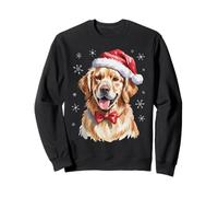 Golden Retriever Weihnachtspullover Idee für Frauen Weihnachten Sweatshirt