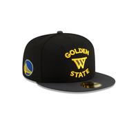 Golden State Warriors New Era NBA 2024 Statement Edition 59FIFTY Cap Schwarz - 7 1/2