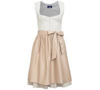 Goldenburg Dirndl Damen Midi mit Schürze 2tlg I Elastischen Zonen unter den Armen für Komfort und Passform I Deutsche Marke I Edle Frauen Trachten I Trachtenkleid Gr. 34-46 GB2301 (44)