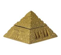 Goldene ägyptische Pyramide - Schmuckkästchen