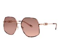 Goldene Metall-Sonnenbrille Einheitsgröße