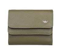 Golden Head Geldbörse Madrid RFID Protect Billfold Coin Wallet with Front Flap Snap Closure Olive olivgrün
