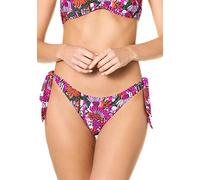 goldenpoint Bikini Damen Badeanzug Niedriger Schnitt Fancy Daisy, Farbe Mehrfarbig, Größe M