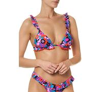 goldenpoint Bikini Damen Badeanzug Triangel-BH Groovie Holiday, Farbe Mehrfarbig, Größe 90