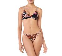 goldenpoint Bikini für Damen Badeanzug Brazilian Slip Martinique-Serie, Schwarz, Größe L