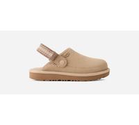 Goldenstar UGG®braid Clog für Kinder in Brown, Größe 31, Wildleder 1177711K-MDSD-13