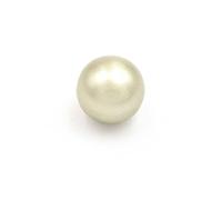 goldfarbene Klangkugel aus Messing 16mm