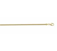 Goldkette ADELIA´S "Damen Gold Schmuck 585 Gold Schlangen Halskette Ø 1 mm" Gr. 36, gold, Halsketten, Damen, 36, Gold, Goldkette, Goldschmuck für Damen (13484524-36) gold