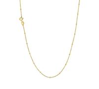 Goldkette AMOR "2022939", gold (gelbgoldfarben), Halsketten, Damen, Gelbgold 375, L: 42, Goldkette (49992134-0) gelbgoldfarben