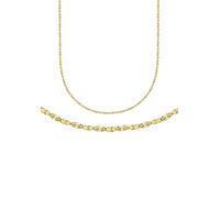 Goldkette FIRETTI "Schmuck Geschenk Gold 333 Fantasiekette, ca. 2,7 mm breit" Gr. 50, gold (gelbgoldfarben), Halsketten, Damen, 50, Gelbgold 333, B: 2,7mm, Goldkette, Made in Germany, B:2,7mm (1480802